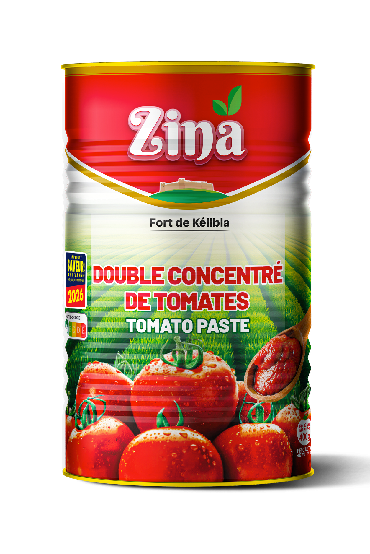 Double concentré de tomate 400G