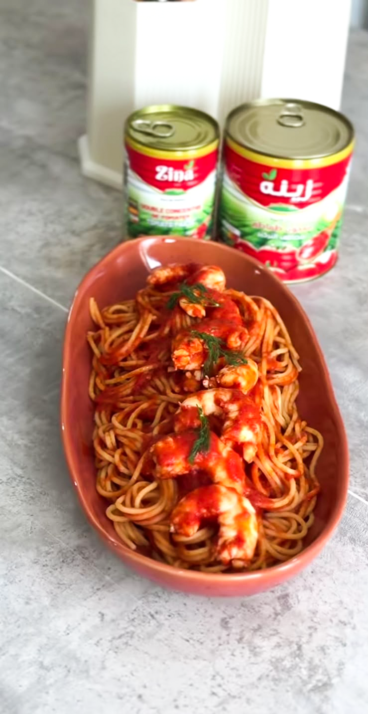 Spaghetti express aux fruits de mer