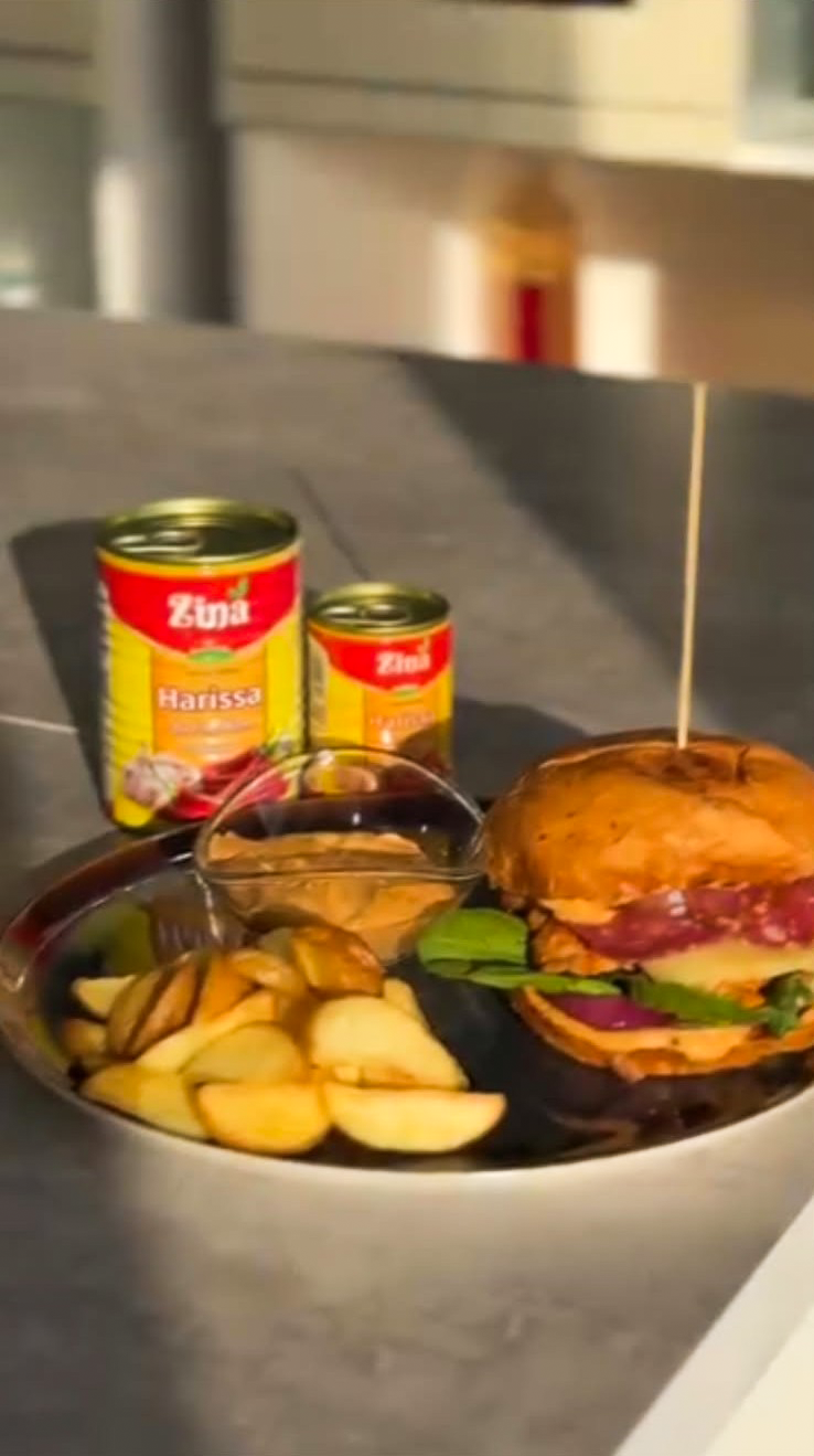 Burger by chef Teyssier